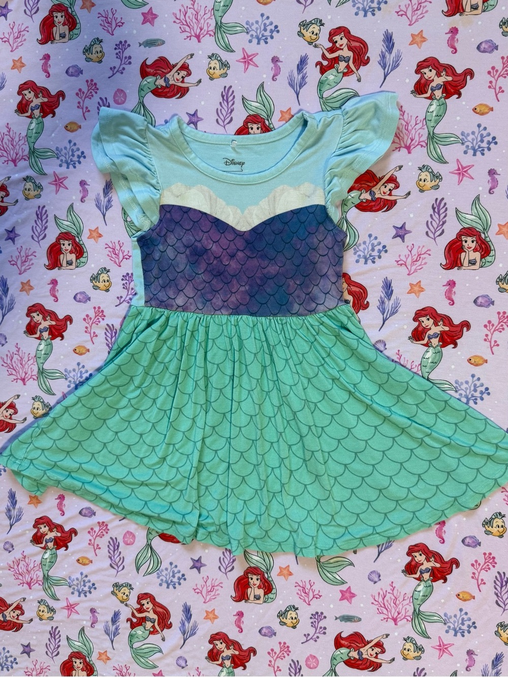 Posh peanut little mermaid twirl